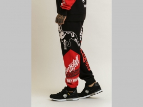 Amstaff čierne pánske Tepláky TALOS materiál 80% bavlna 20% polyester